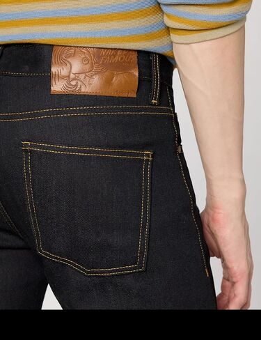 Naked & Famous Denim Men's Super Guy Jean In Deep Indigo Stretch Selvedge in Kuwait