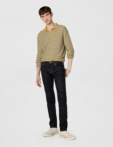 Naked & Famous Denim Men's Super Guy Jean In Deep Indigo Stretch Selvedge in Kuwait