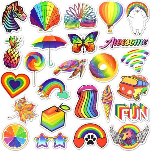 Octopus Stickers for Kids Waterproof Octopus Stickers Water Bottles Laptop Cute Vinyl Stickers Pack (50Pcs) in Saudi Arabia