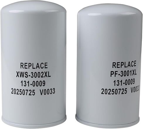 يستبدل فلتر الوقود XWS-3002XL PF-3001XL - متوافق مع أنظمة مضخة الرفع الصناعية من التيتانيوم FASS، يناسب شاحنات شيفروليه سيلفرادو وجي إم سي سييرا 2500HD 3500HD، وترشيح دوران الديزل الثقيل in Kuwait