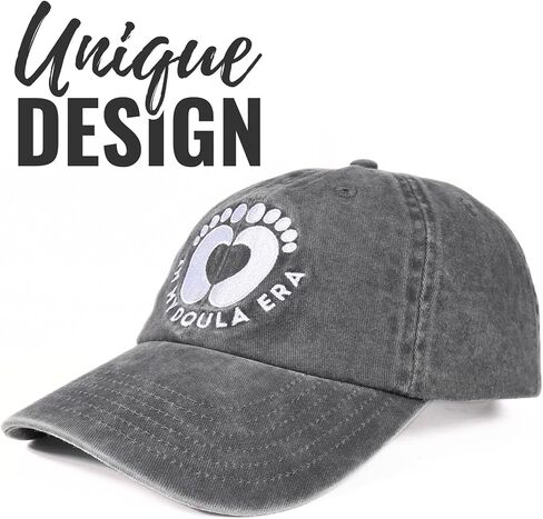 InnoBeta Doula Gifts, Thank You Gifts for Doula Embroidered Cap, Adjustable Hat Gifts Accessory for Birthday & Christmas Grey in Saudi Arabia