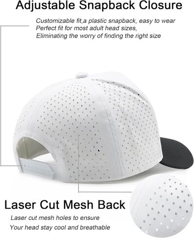 Dad Hats for Men, Quick Dry Daddy Baseball Cap, Laser Cut Mesh Trucker Hat, New Dad Gifts for Husband, Fathers Day in Saudi Arabia