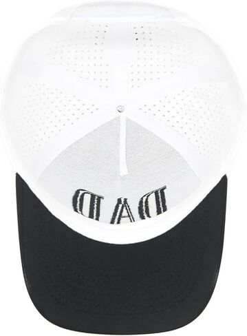 Dad Hats for Men, Quick Dry Daddy Baseball Cap, Laser Cut Mesh Trucker Hat, New Dad Gifts for Husband, Fathers Day in Saudi Arabia
