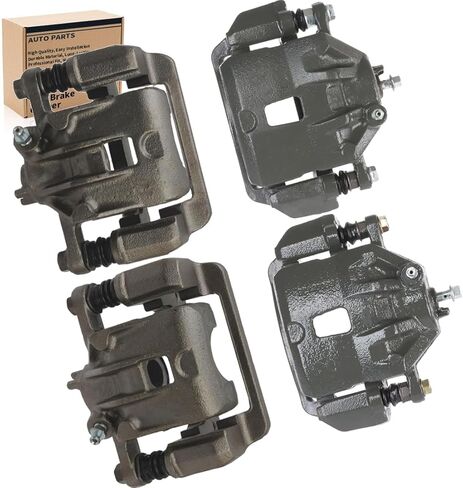 Front Rear Set Disc Brake Caliper,Caliper Replacement 581902HA00, 581903KA01, 581903KA00 4 PCS for Hyundai Elantra 2007 2008 2009 2010 in Saudi Arabia