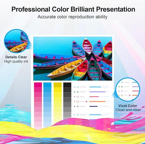 PG-243XL / CL-244XL Ink Value Pack Replacement for Canon 243 and 244 Ink Cartridges Compatible to Pixma MG2522 TR4520 MX492 MX490 TS202 TS302 TS3122 TS3322 TR4527 MG2920 MG2525 (1 Black, 1 Tri-Color) in Kuwait