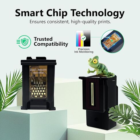 خراطيش حبر COLORETTO 63XL باللون الأسود واللون لحبر HP 63 تعمل مع Officejet 4650 3830 5255 5258 4655 Envy 4512 4520 4516 Deskjet 1112 3630 لخراطيش حبر HP 63XL كومبو حزمة HP63 بديلة in Kuwait