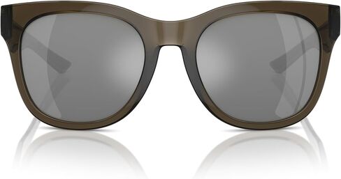 نظارة شمسية Native Woman بإطار كوارتز سموكي، عدسات مستقطبة فضية عاكسة، 55 ملم in Kuwait