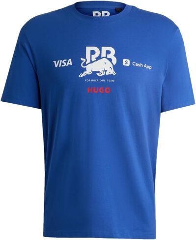 Hugo Men's Tsunoda F1 2024 Racing Bull Fan Tshirt in Saudi Arabia