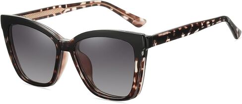 Polarized Sunglasses Tr90 Frame Uv400 Clip On Blue Light Glasses Women Acetate Temple Driving Shades in Saudi Arabia