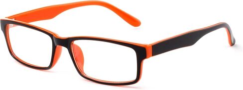 Newbee Fashion - نظارات "Sensi" بسيطة مربعة الشكل وخفيفة الوزن بدون شعار بعدسات شفافة in Kuwait