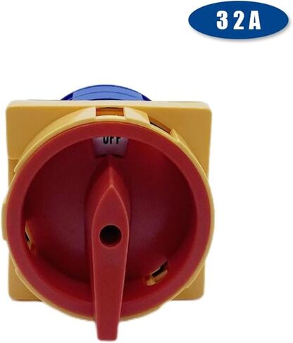 1PCS 26GS-32/04-2 Rotary Cam Switch 2 Position ON-OFF Padlock 690V 32A 2 Poles Universal Changeover Switches Silver Contact YMW26 in Kuwait