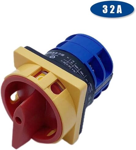 1PCS 26GS-32/04-2 Rotary Cam Switch 2 Position ON-OFF Padlock 690V 32A 2 Poles Universal Changeover Switches Silver Contact YMW26 in Kuwait