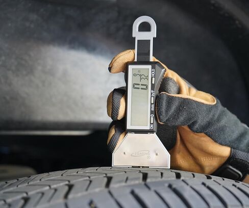 iGaging Tire Tread Depth Gauge Easy 32nd Reading Inch/Fractions/mm w/Hold Function in Kuwait