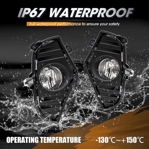 Driving Fog Lights Lamps Assembly for 2019-2021 Toyota Rav4 Fog Light Replacement with H16 12V 19W Bulbs, Switch and Wiring Kit in Saudi Arabia