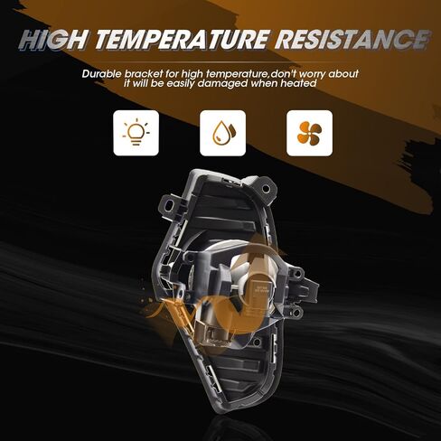 Driving Fog Lights Lamps Assembly for 2019-2021 Toyota Rav4 Fog Light Replacement with H16 12V 19W Bulbs, Switch and Wiring Kit in Saudi Arabia