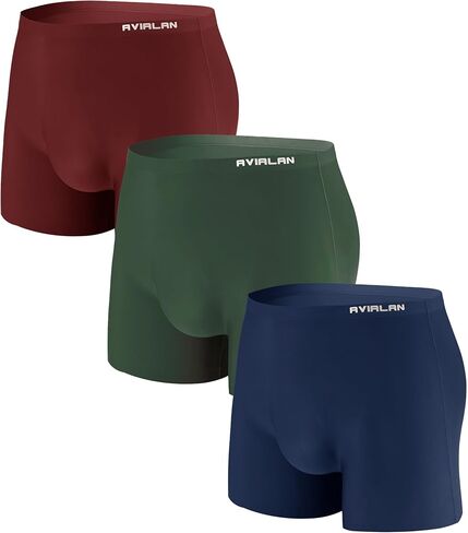 mens underwear boxer briefs for men pack super stretch boxers brief with ball pouch trunks men's boys seamless in Saudi Arabia
