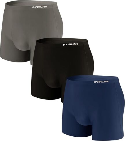 mens underwear boxer briefs for men pack super stretch boxers brief with ball pouch trunks men's boys seamless in Saudi Arabia
