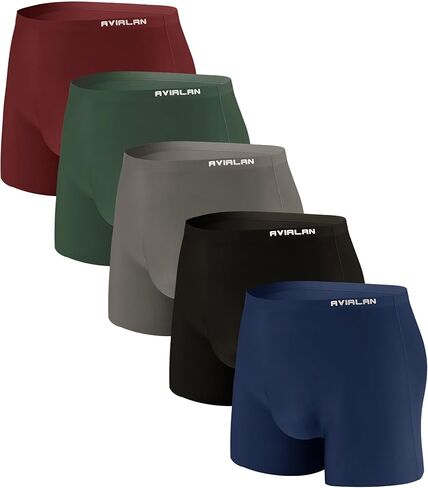 mens underwear boxer briefs for men pack super stretch boxers brief with ball pouch trunks men's boys seamless in Saudi Arabia