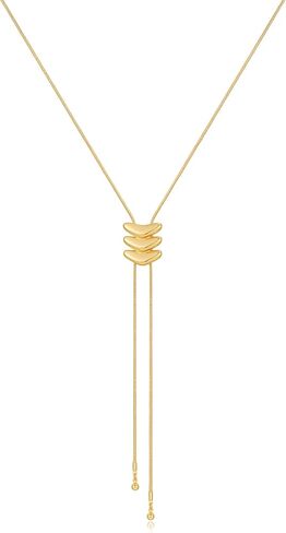 MUYAN Dainty Long Necklace Lariat Necklace for Women Fashion Jewelry in Kuwait