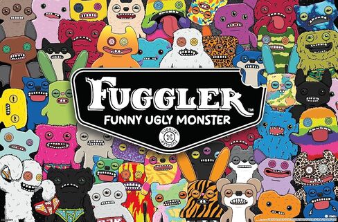 Fuggler - ملصق حائط كولاج، 34 بوصة طول × 22.4 عرض، إصدار غير مؤطر in Saudi Arabia