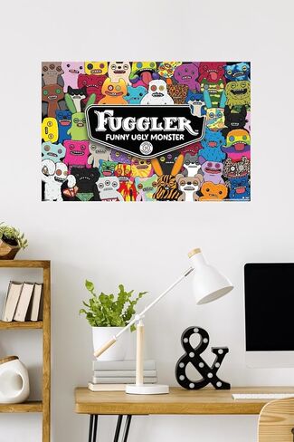 Fuggler - ملصق حائط كولاج، 34 بوصة طول × 22.4 عرض، إصدار غير مؤطر in Saudi Arabia