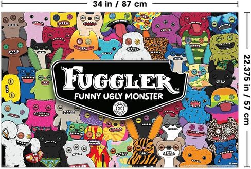 Fuggler - ملصق حائط كولاج، 34 بوصة طول × 22.4 عرض، إصدار غير مؤطر in Saudi Arabia