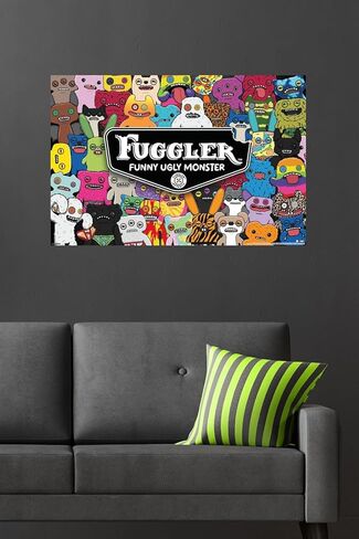 Fuggler - ملصق حائط كولاج، 34 بوصة طول × 22.4 عرض، إصدار غير مؤطر in Saudi Arabia