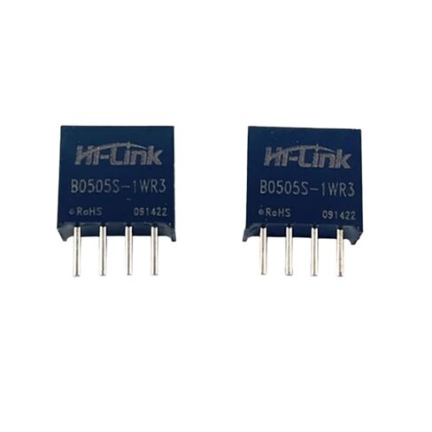 2pcs/lot B0505S-1WR3 5V Input Small Size Low Cost 5V 1W Output 89% high-Efficiency DC DC Power Module in Kuwait
