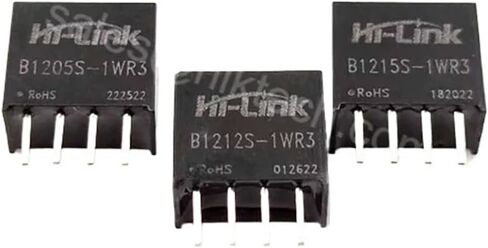 10pcs/Lot B1205S-1WR3 12V to 5V 200mA DC DC Isolated Step Down Power Supply Module Low Ripple Household Intelligent in Saudi Arabia