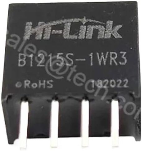 10pcs/Lot B1215S-1WR3 12V to 15V DC DC Isolated Power Supply Module High Efficiency Low Ripple in Saudi Arabia