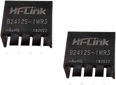 DC/DC B2412S-1WR3 1W 12V Output Isolated Power Supply Module Tiny Power Short Circuit Protection Smart Home in Kuwait