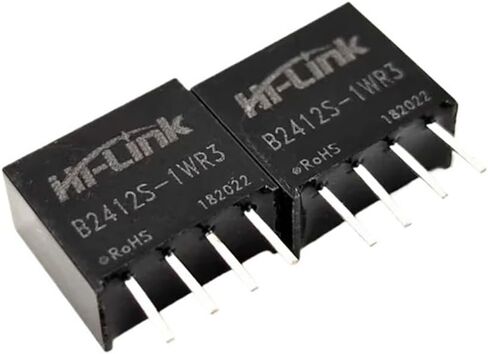 DC/DC B2412S-1WR3 1W 12V Output Isolated Power Supply Module Tiny Power Short Circuit Protection Smart Home in Kuwait