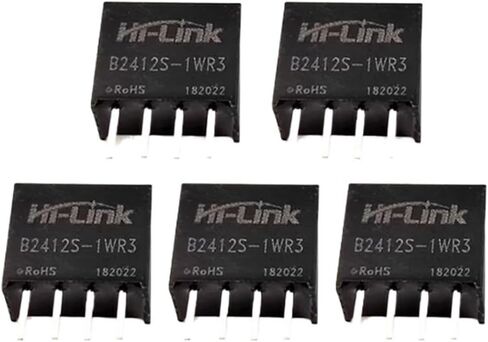 DC/DC B2412S-1WR3 1W 12V Output Isolated Power Supply Module Tiny Power Short Circuit Protection Smart Home in Kuwait