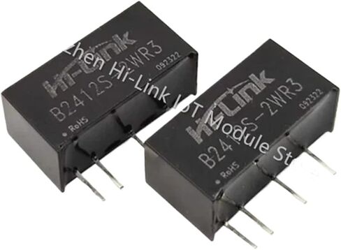 24V to 12V 2W DC/DC Power Supply Module Low Power Consumption B2412S-2WR3 Isolation Converter Intelligent in Kuwait