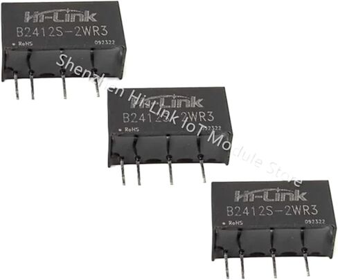 24V to 12V 2W DC/DC Power Supply Module Low Power Consumption B2412S-2WR3 Isolation Converter Intelligent in Kuwait