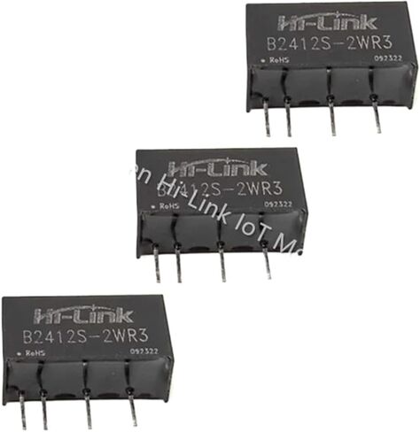 24V to 12V 2W DC/DC Power Supply Module Low Power Consumption B2412S-2WR3 Isolation Converter Intelligent in Kuwait