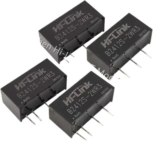 24V to 12V 2W DC/DC Power Supply Module Low Power Consumption B2412S-2WR3 Isolation Converter Intelligent in Kuwait