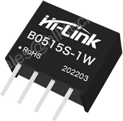 5V to 12V DC DC B0515S-1WR3 Isolation Supply Power Module Low Power Consumption Over-Current Long Life in Kuwait