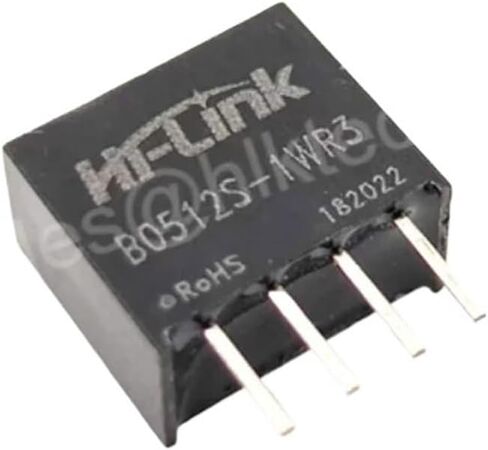 DC/DC B0512S-1WR3 1W 12V 84mA Output Short Circuit Protection Supply Power Module Household Intelligent in Kuwait