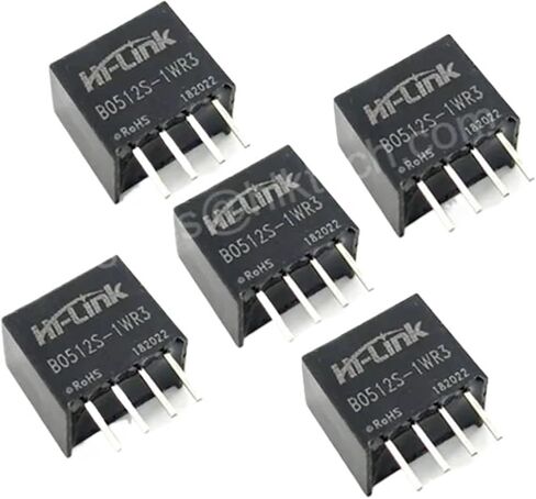 DC/DC B0512S-1WR3 1W 12V 84mA Output Short Circuit Protection Supply Power Module Household Intelligent in Kuwait
