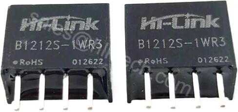 DC/DC B1212S-1WR3 1W 12V to 12V Output Isolation Power Supply Module Constant Voltage Tiny Power Size in Kuwait