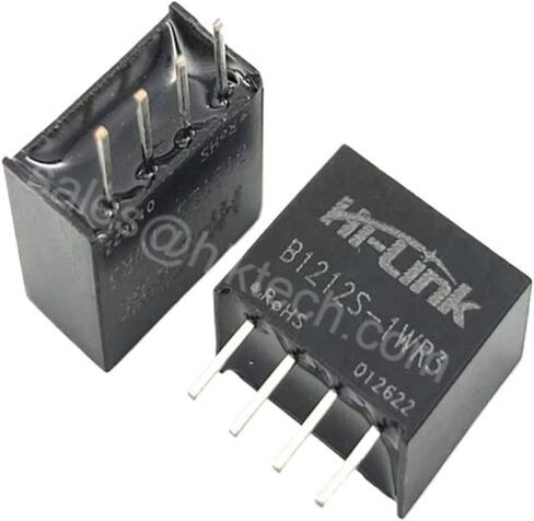 DC/DC B1212S-1WR3 1W 12V to 12V Output Isolation Power Supply Module Constant Voltage Tiny Power Size in Kuwait