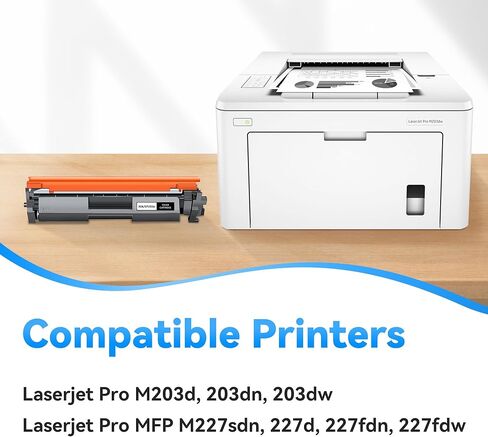 خراطيش حبر 30A CF230A 2 باللون الأسود متوافقة مع خراطيش حبر HP 30A CF230A 30X CF230X عالية الإنتاجية متوافقة مع طابعة LaserJet Pro MFP M227fdw M203dn M203dw M227fdn M227sdn M203d M227 M203 in Saudi Arabia