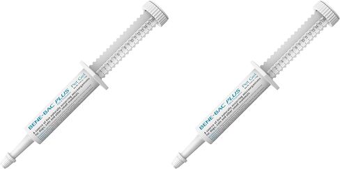 Pet-Ag Bene-Bac Plus Pet Gel - 15 g Syringe - FOS & Probiotics for Dogs, Cats, Exotic & Wildlife Mammals in Kuwait
