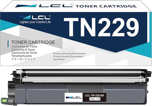 استبدال خرطوشة الحبر الأصفر LCL TN229 لأخيه TN229Y TN229XL TN229XLY HL-L3220CDW HL-L3280CDW HL-L3295CDW HL-L3300CDW HL-L8245CDW MFC-L3720CDW MFC-L3765CDW MFC-L3780CDW MFC-L8395CDW (1PK) in Saudi Arabia
