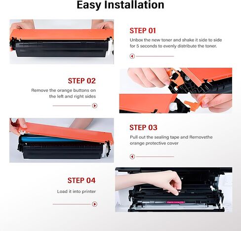 075 075H Toner Cartridge Compatible for Canon 075H 075 CRG075 CRG-075 Works for Canon Color imageCLASS LBP646Cdw MF662Cdw MF663Cdw MF665Cdw LBP647Cdw LBP640 MF660 Series Printer (4 Pack,with Chip) in Kuwait