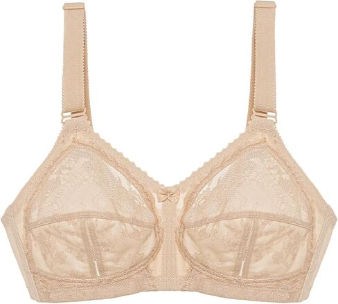 Triumph Doreen Wireless Bra for Women - Classic Full-Cup Support for Everyday Wear - Skin, 40G in Kuwait