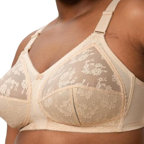 Triumph Doreen Wireless Bra for Women - Classic Full-Cup Support for Everyday Wear - Skin, 40G in Kuwait