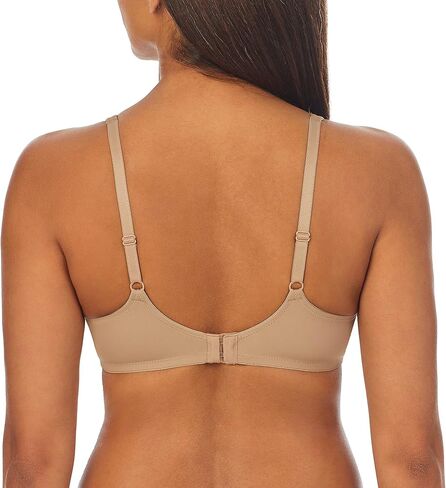 COMPANY ELLEN TRACY Women's Lightly Lined Underwire Full Coverage T-Shirt Bra with Adjustable Straps - Brown, 34C in Kuwait