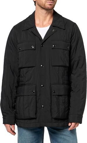 KARL LAGERFELD Men's Outerwear Trucker Quilted Jacket in Saudi Arabia